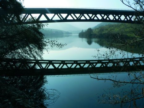 Puente internacional en La Fregeneda